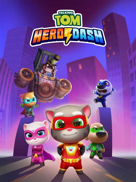 Talking Tom Hero Dash 4+ .